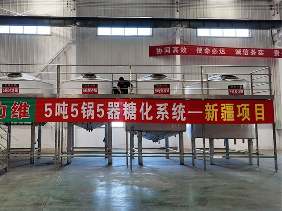 合水精酿啤酒设备厂—5吨精酿啤酒设备—新疆项目